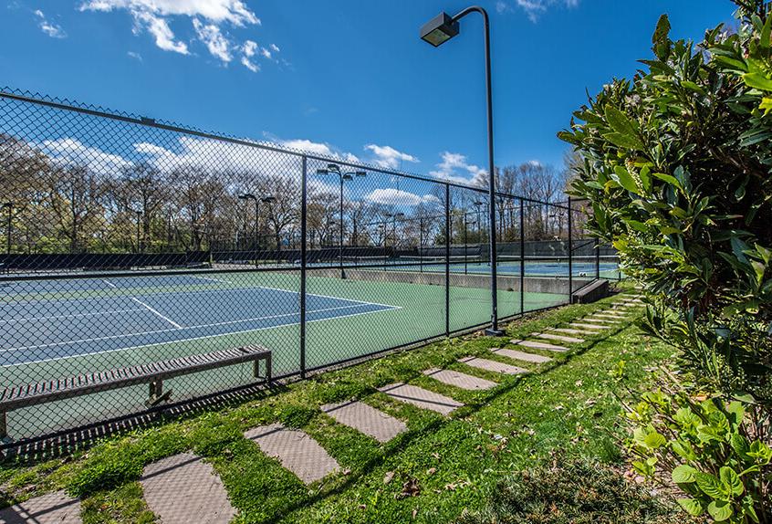 Tennis courts